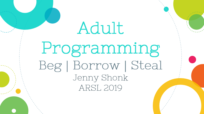 adult programming presentation title slide