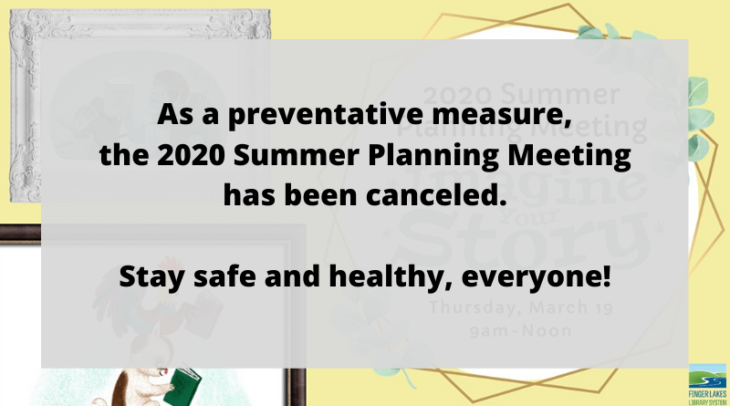2020 Summer Planning Meeting canceled