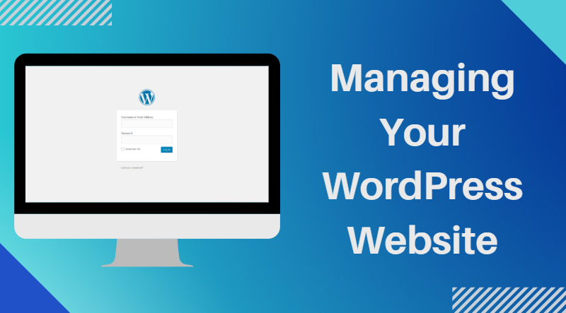 Image for Slider with a desktop computer displaying the WordPress website