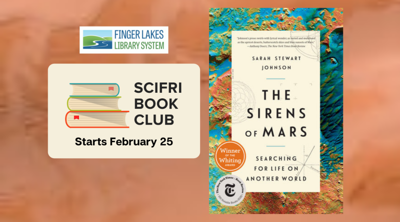 Sirens of Mars Book Cover and Book Club
