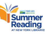 Book with Summer Reading at NY Libraries logo