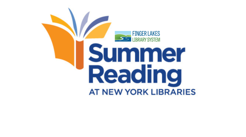Book with Summer Reading at NY Libraries logo