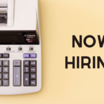 Text says "Now Hiring!"