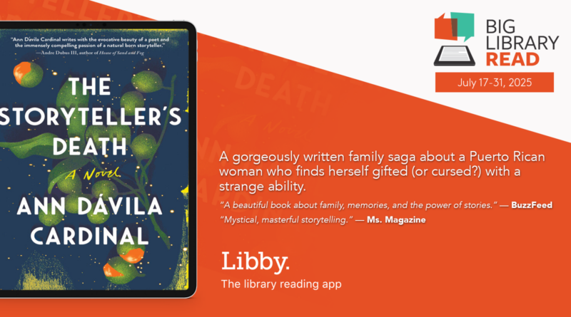 Image of bookcover for OverDrive's July 2025 Big Library Read featured title
