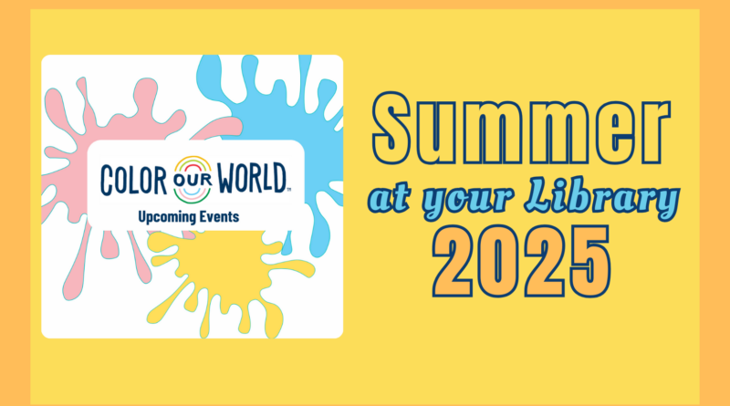 Color Our World Logo on yellow background