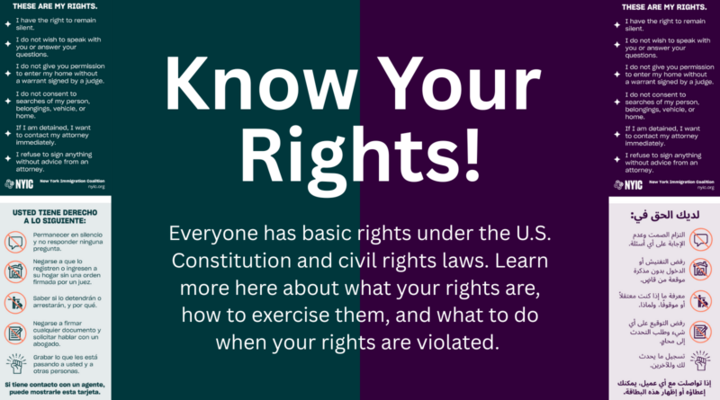 Know Your Rights